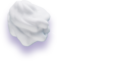 ムラなく髪全体になじませやすいふわふわ泡